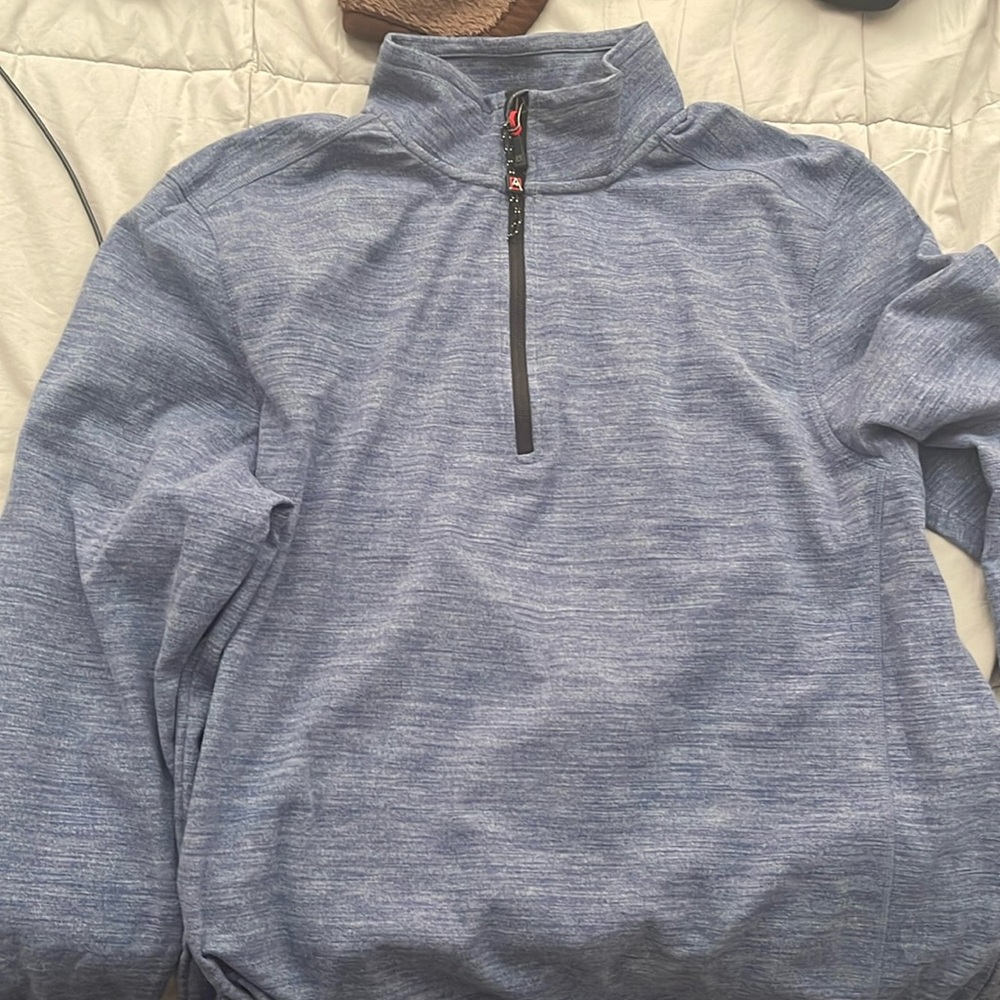 Avalanche 2/3 Zip blue sweatshirt